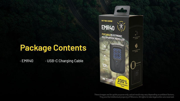 EMR40 Electronic Mosquito Repellent - Nitecore Singapore
