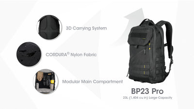 BP23 PRO QUICK ACCESS BACKPACK - 23L CAPACITY