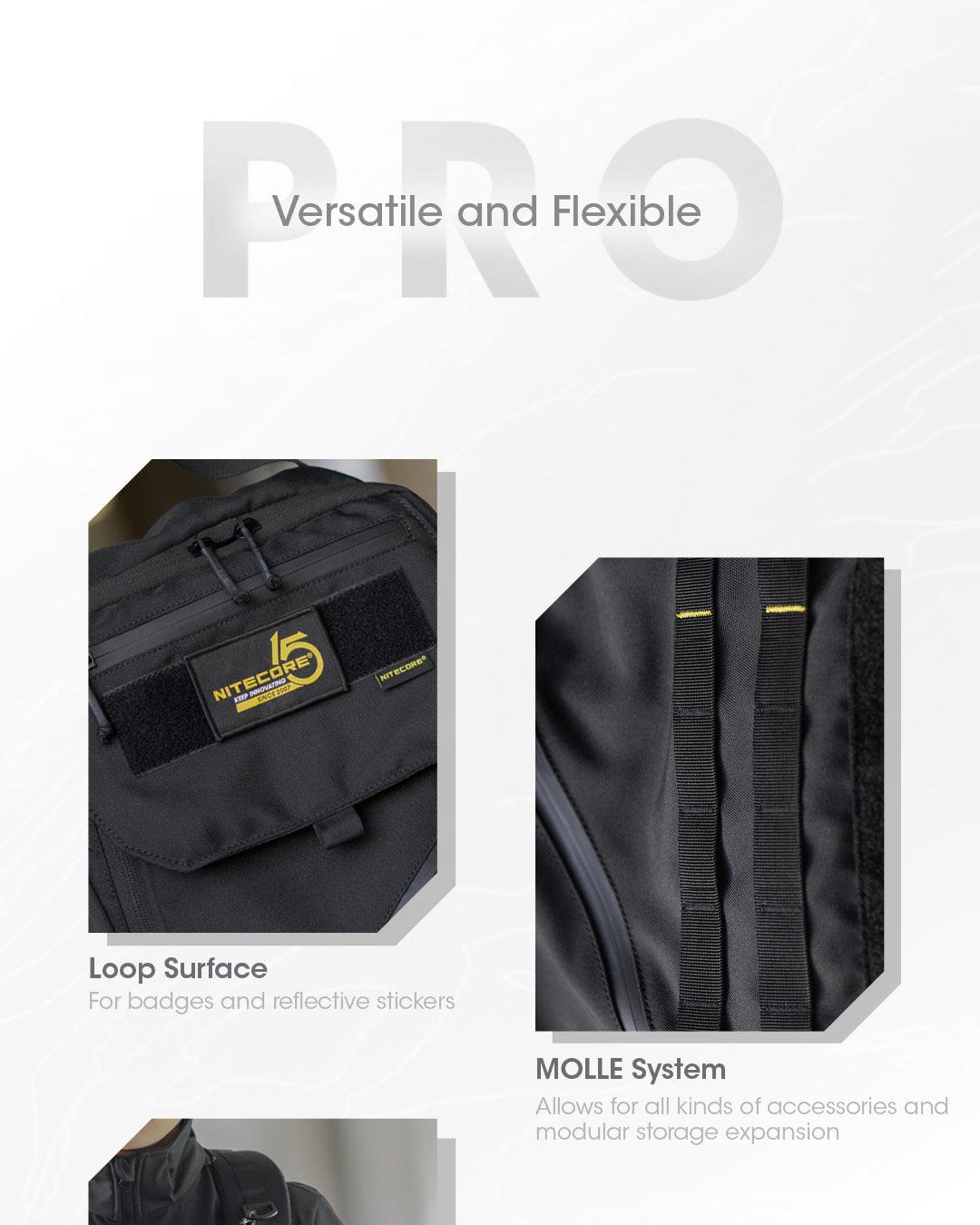 BP23 PRO Backpack - 23L Capacity - Nitecore Singapore