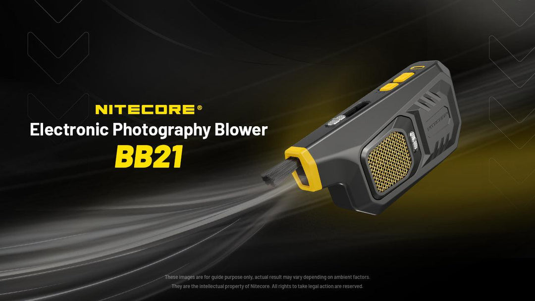 BB21 - Electronic Dust Blower (80km/h) - Nitecore Singapore