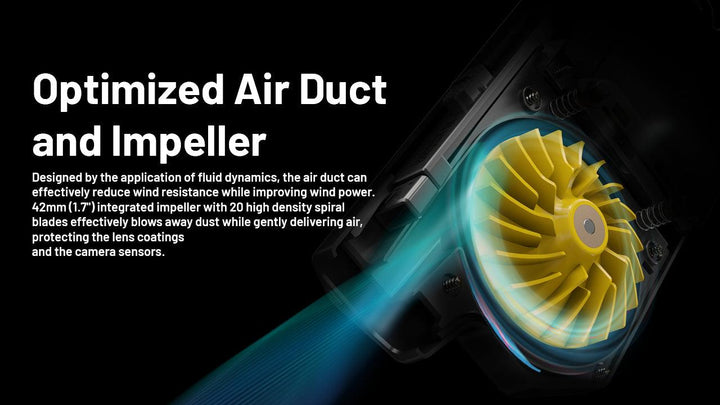 BB21 - Electronic Dust Blower (80km/h) - Nitecore Singapore