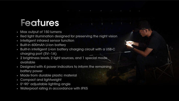 NU11 - 150 lumens - Nitecore Singapore