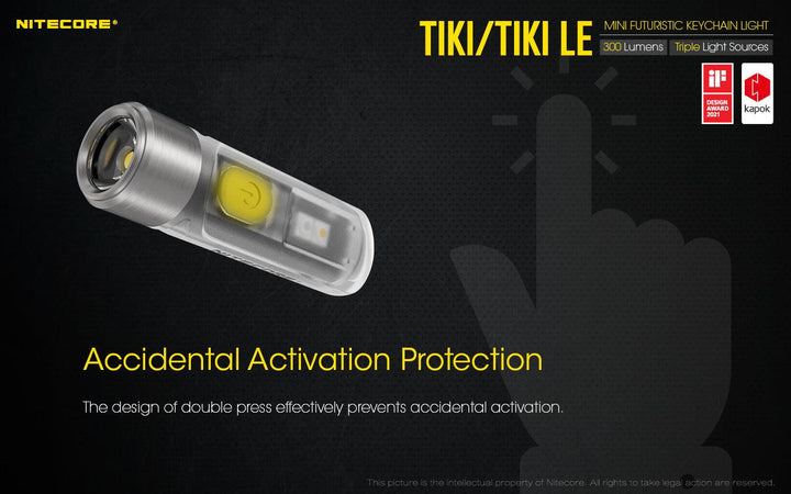 TIKI LE - 300 lumens - Nitecore Singapore