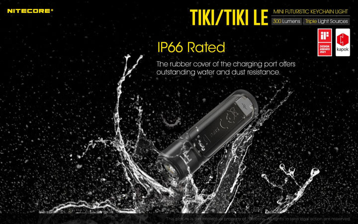 TIKI LE - 300 lumens - Nitecore Singapore