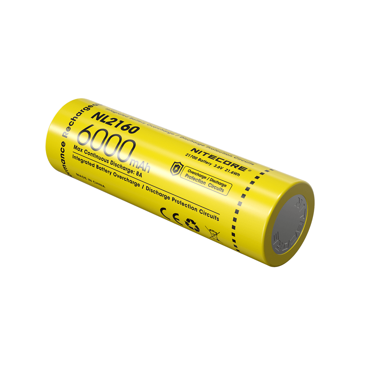 NL2160 (21700 - 6000mAh - 8A)
