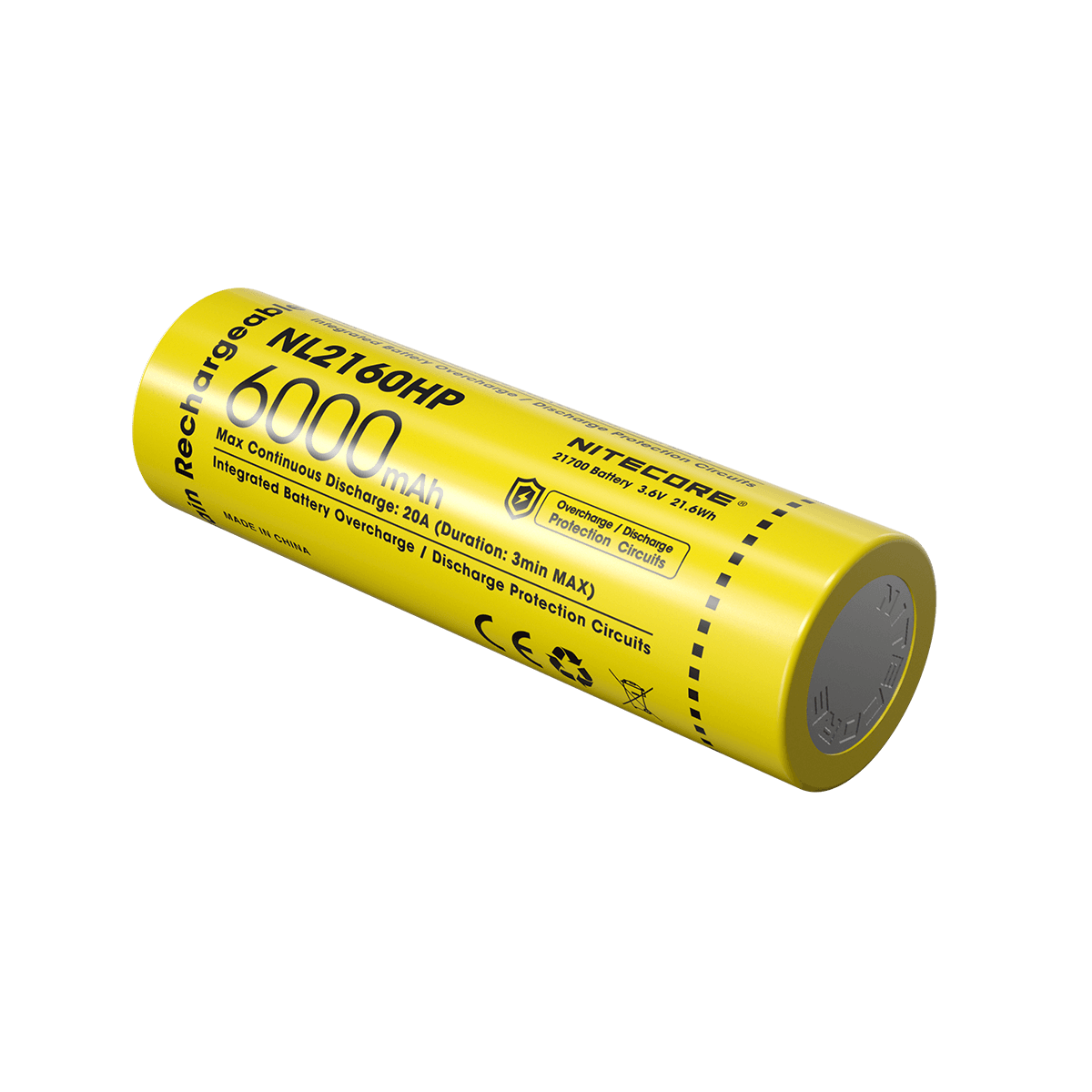 NL2160HP (21700 - 6000mAh - 20A)