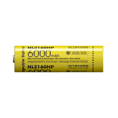 NL2160HP (21700 - 6000mAh - 20A)