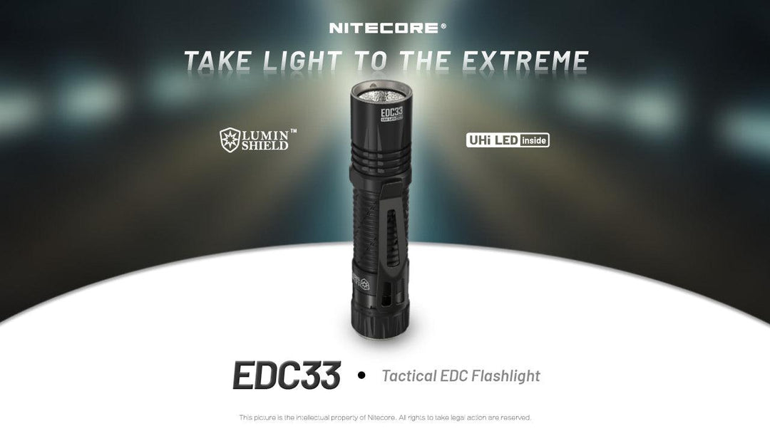 EDC33 - 4000 lumens - Nitecore Singapore