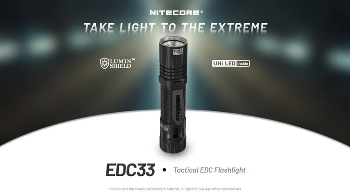 EDC33 - 4000 lumens - Nitecore Singapore
