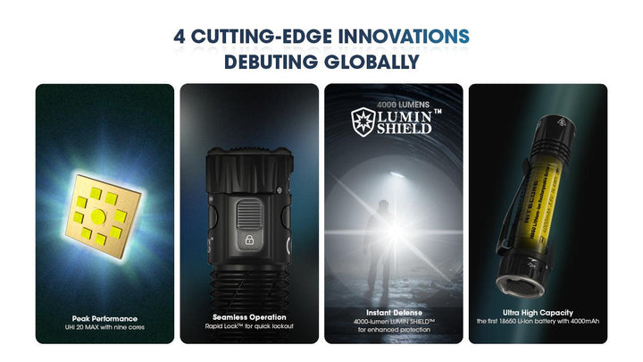 EDC33 - 4000 lumens - Nitecore Singapore