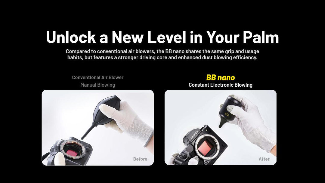 BB Nano - Electronic Blower / Vacuum (40km/h) - Nitecore Singapore