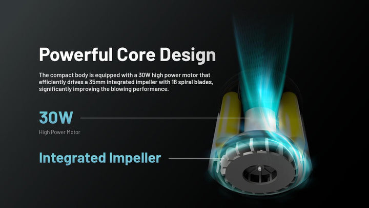 BB Nano - Electronic Blower / Vacuum (40km/h) - Nitecore Singapore