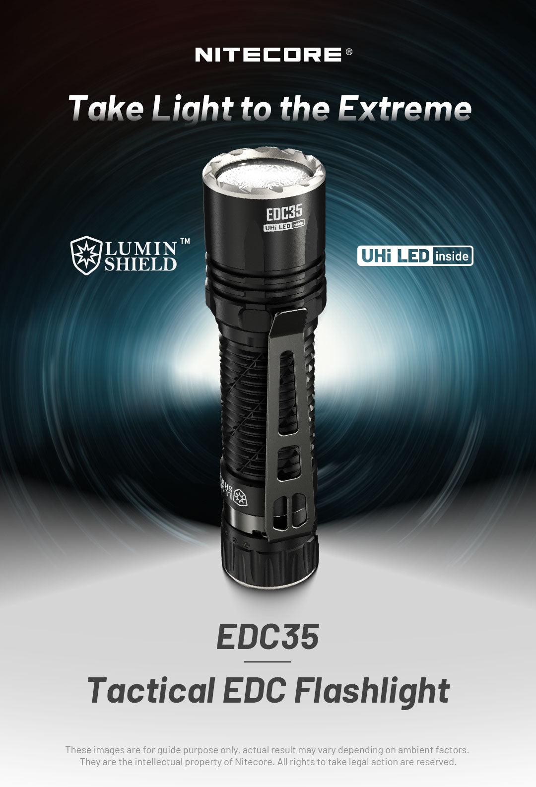 EDC35 - 5000 lumens