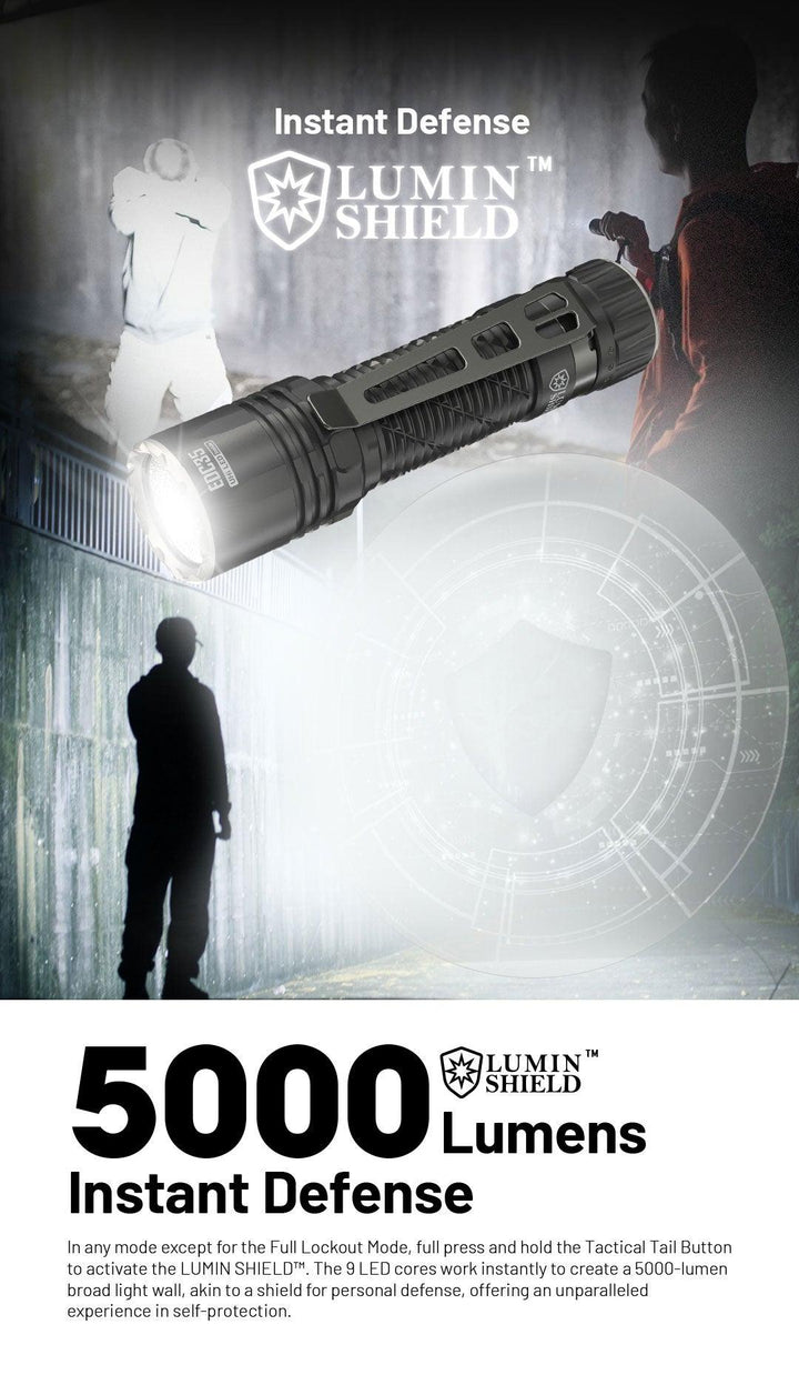 EDC35 - 5000 lumens (Bundle) - Nitecore Singapore