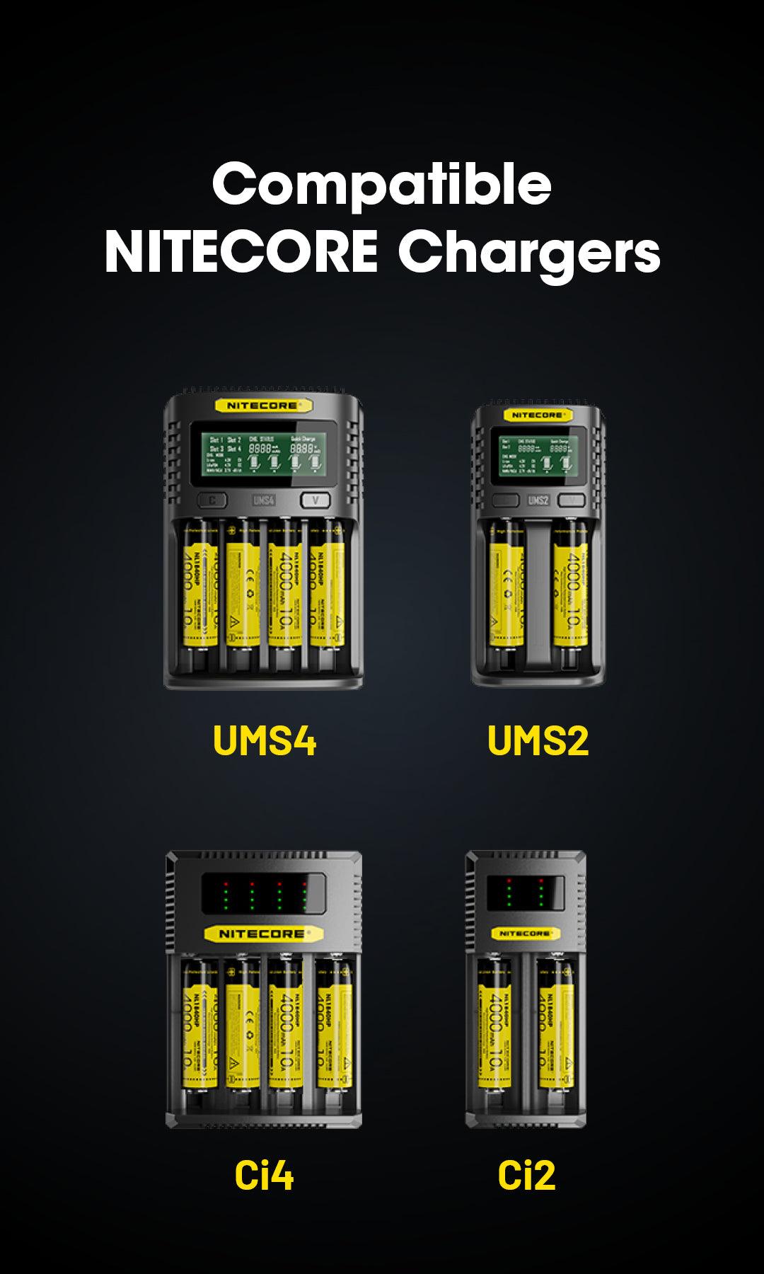 NL1840HP (18650 - 4000mAh - 10A) - Nitecore Singapore