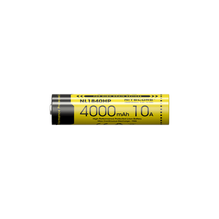 NL1840HP (18650 - 4000mAh - 10A) - Nitecore Singapore
