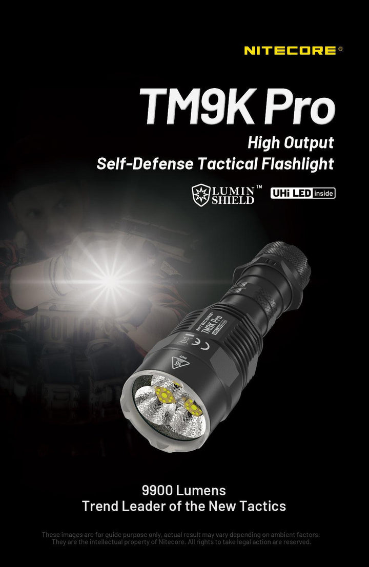 TM9K PRO - 9900 lumens (Bundle) - Nitecore Singapore