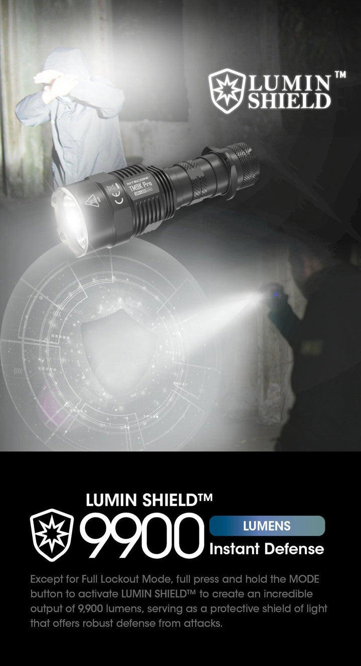 TM9K PRO - 9900 lumens (Bundle) - Nitecore Singapore