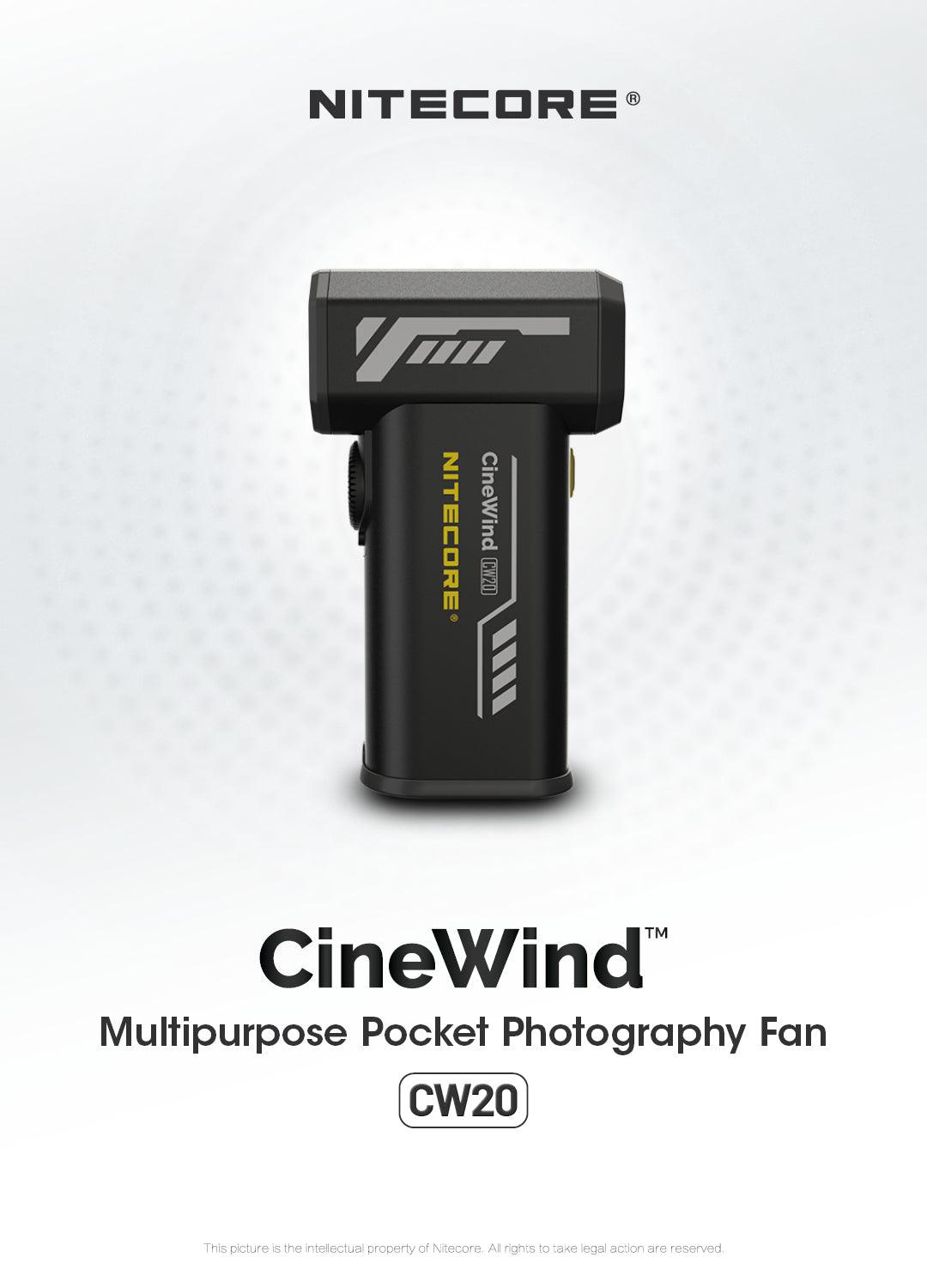 CW20 - Handheld Turbo Fan (150km/h) - Nitecore Singapore