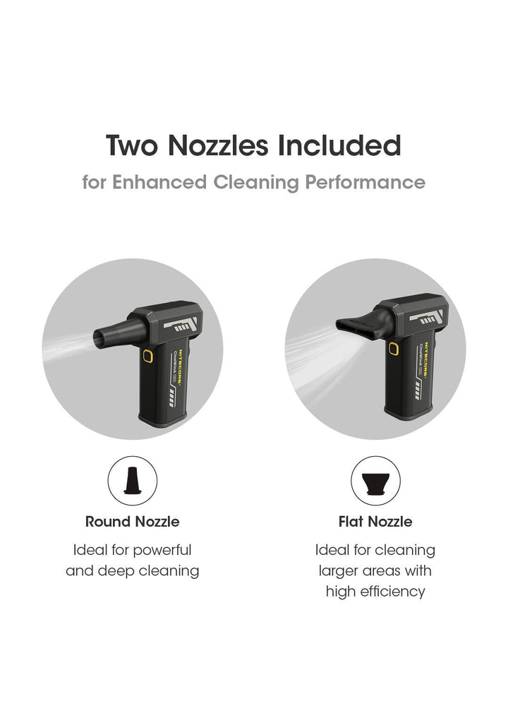 CW20 - Handheld Turbo Fan (150km/h) - Nitecore Singapore