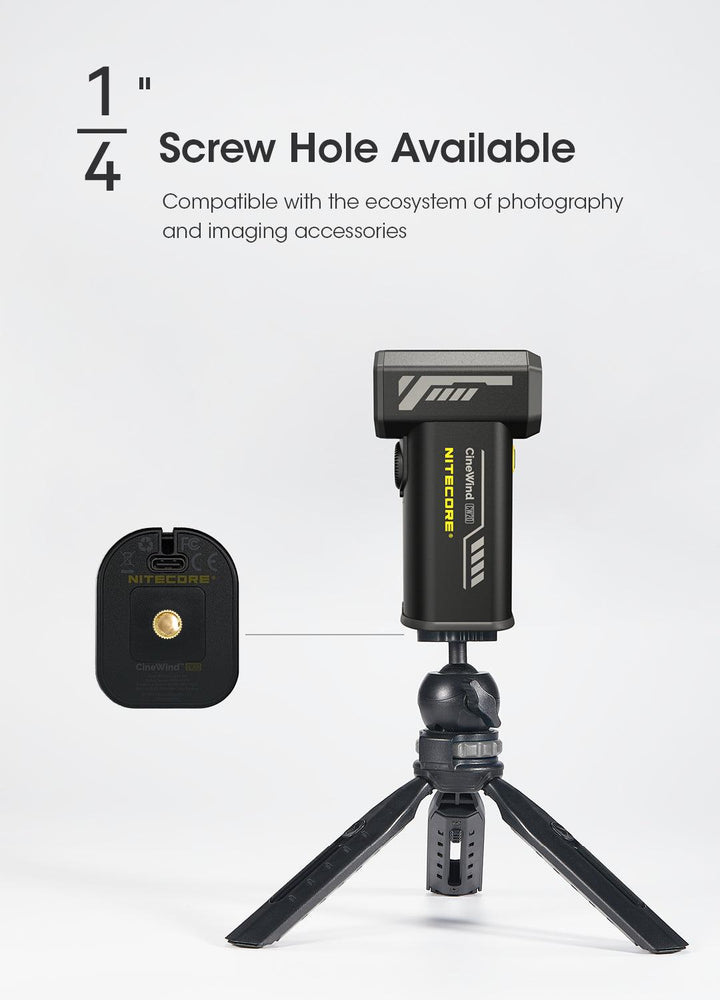 CW20 - Handheld Turbo Fan (150km/h) - Nitecore Singapore