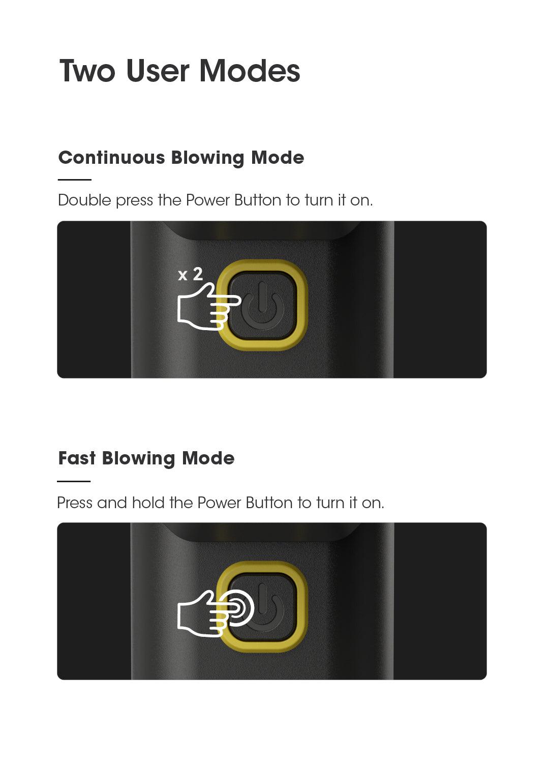 CW20 - Handheld Turbo Fan (150km/h) - Nitecore Singapore