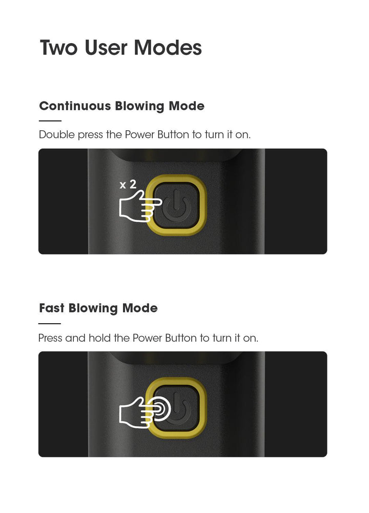 CW20 - Handheld Turbo Fan (150km/h) - Nitecore Singapore