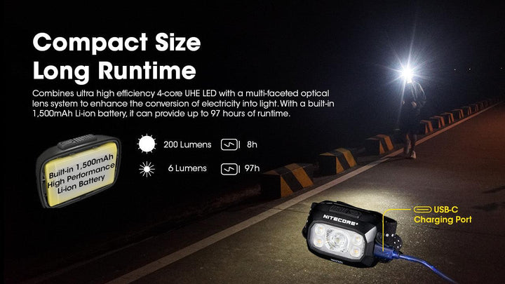 NU30 - 500 lumens - Nitecore Singapore