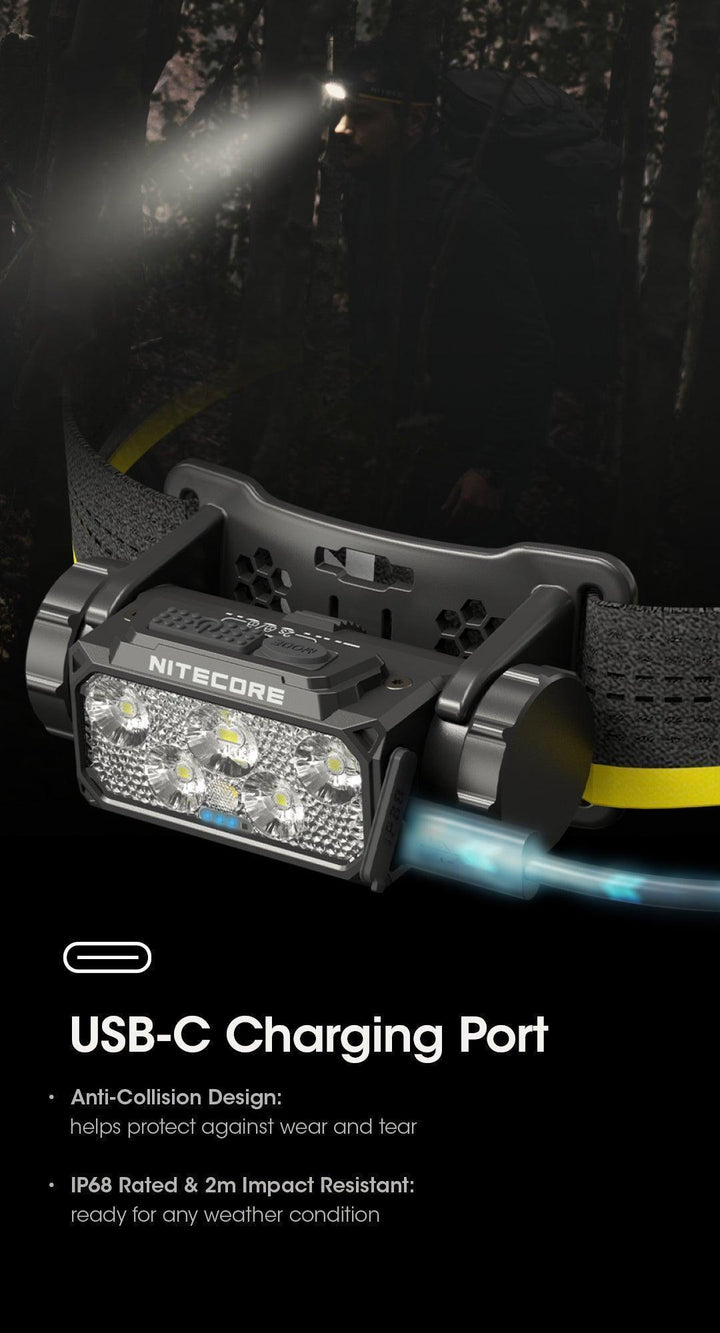 HC60 UHE - 1600 lumens - Nitecore Singapore