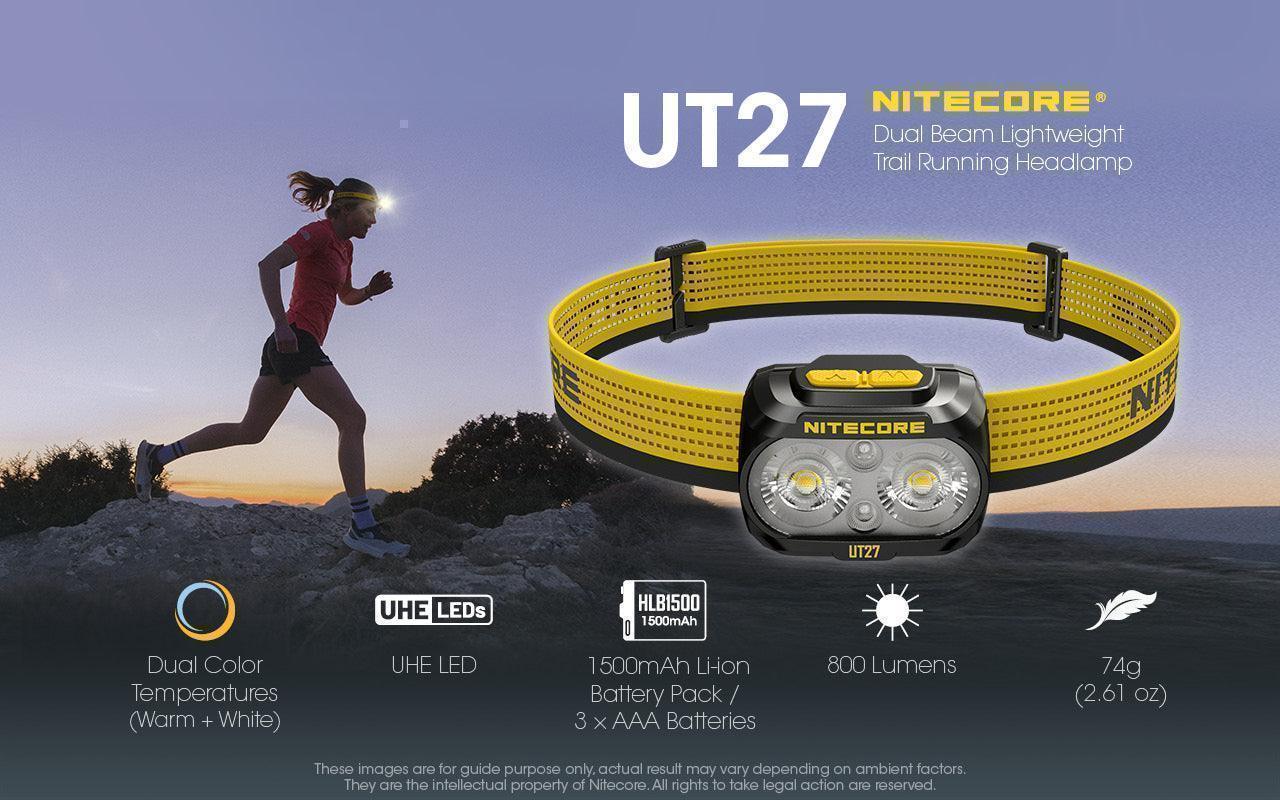 UT27 Pro (White) - 800 lumens – Nitecore Singapore