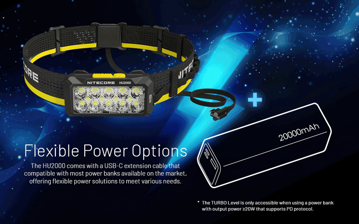HU2000 - 2000 lumens - Nitecore Singapore