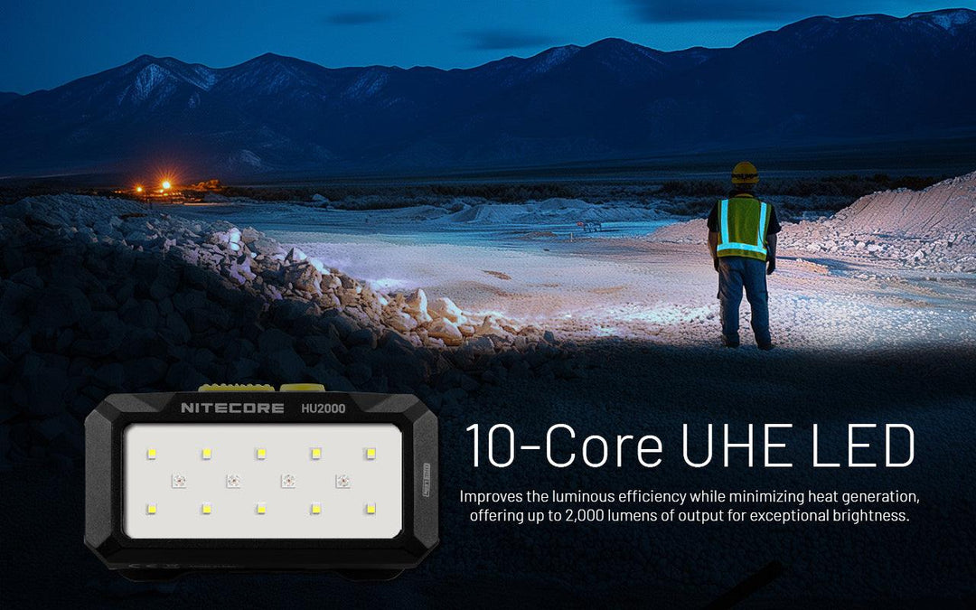HU2000 - 2000 lumens - Nitecore Singapore