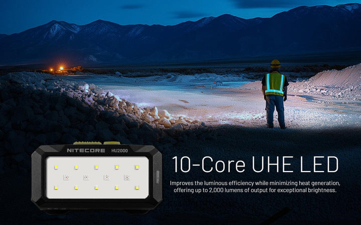 HU2000 - 2000 lumens - Nitecore Singapore