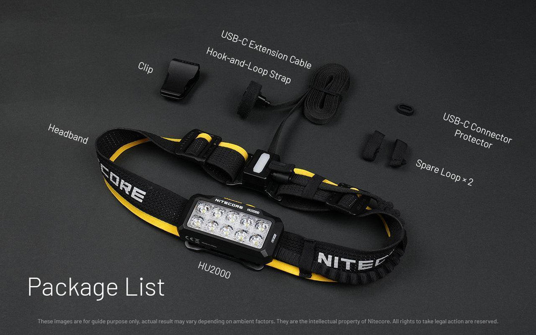 HU2000 - 2000 lumens - Nitecore Singapore