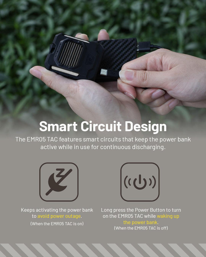 EMR05 TAC Electronic Mosquito Repellent - Nitecore Singapore