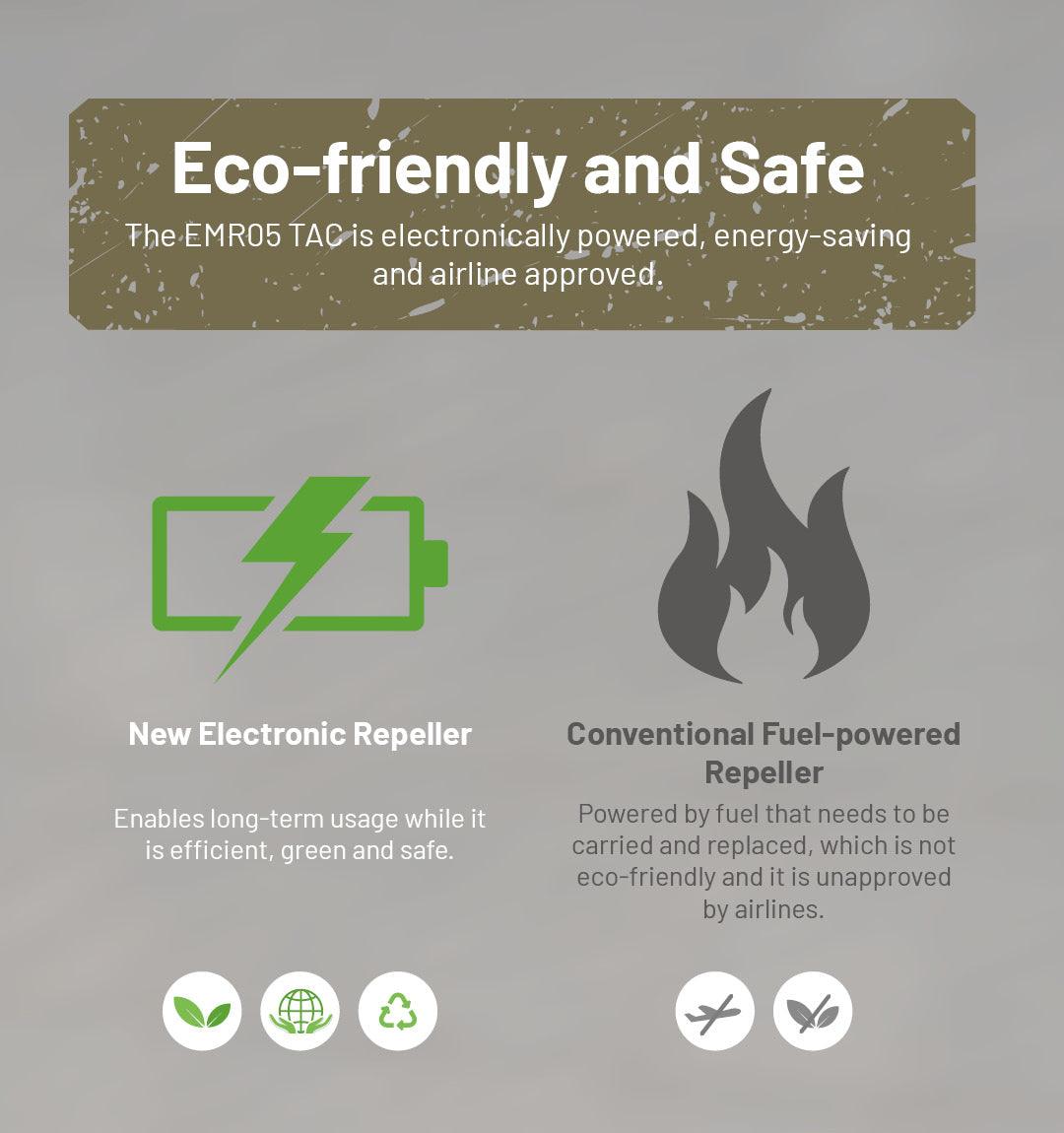 EMR05 TAC Electronic Mosquito Repellent - Nitecore Singapore