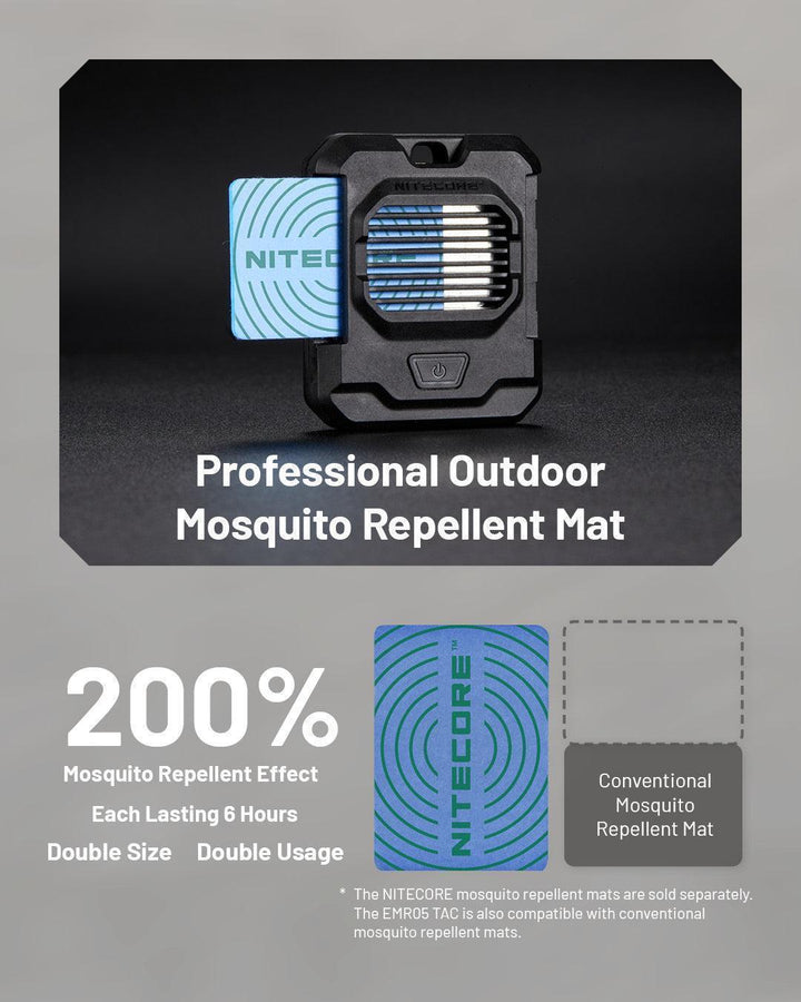 EMR05 TAC Electronic Mosquito Repellent - Nitecore Singapore