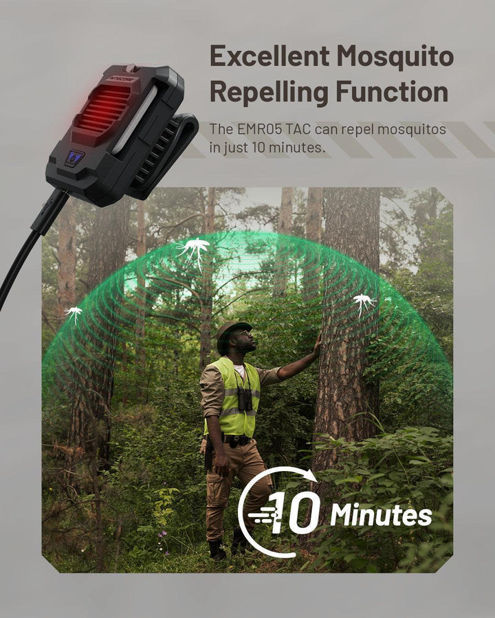 EMR05 TAC Electronic Mosquito Repellent - Nitecore Singapore