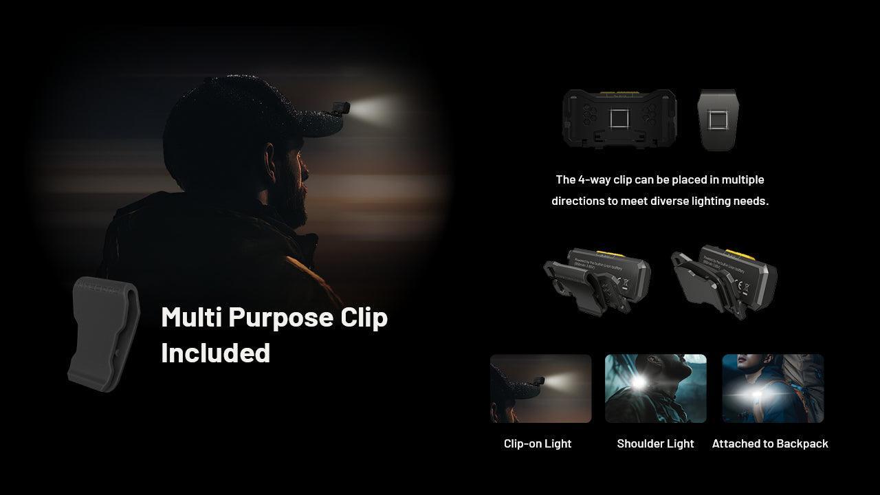 NU27 (Black) - 600 lumens – Nitecore Singapore
