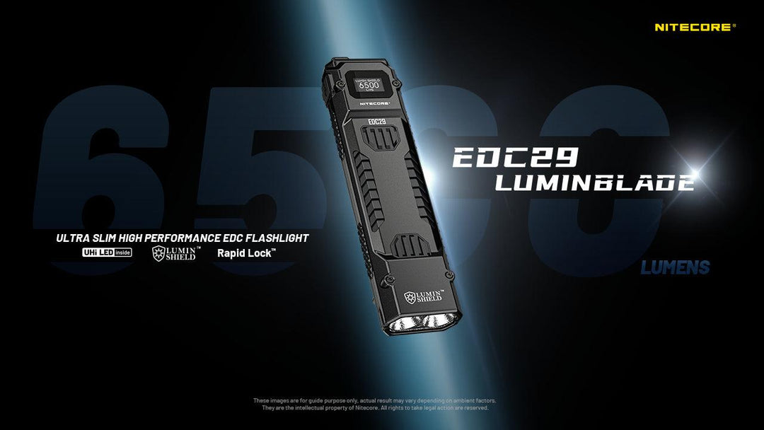 EDC29 - 6500 lumens (Bundle) - Nitecore Singapore