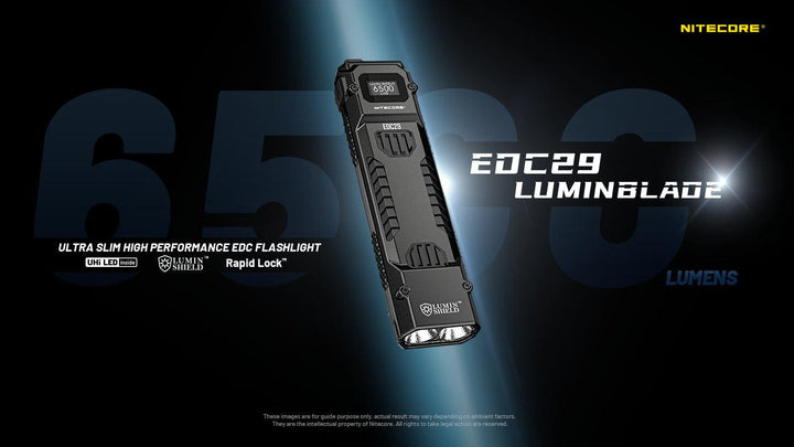 EDC29 - 6500 lumens (Bundle) - Nitecore Singapore