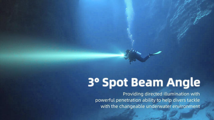 DL30 - 1100 lumens (100m Depth Diving Light) - Nitecore Singapore