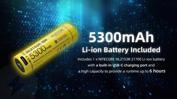 DL30 - 1100 lumens (100m Depth Diving Light) - Nitecore Singapore