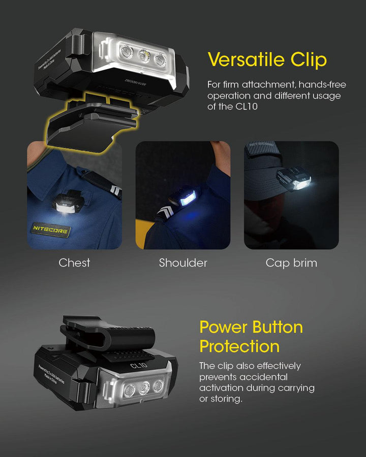 CL10 - 45 lumens - Nitecore Singapore