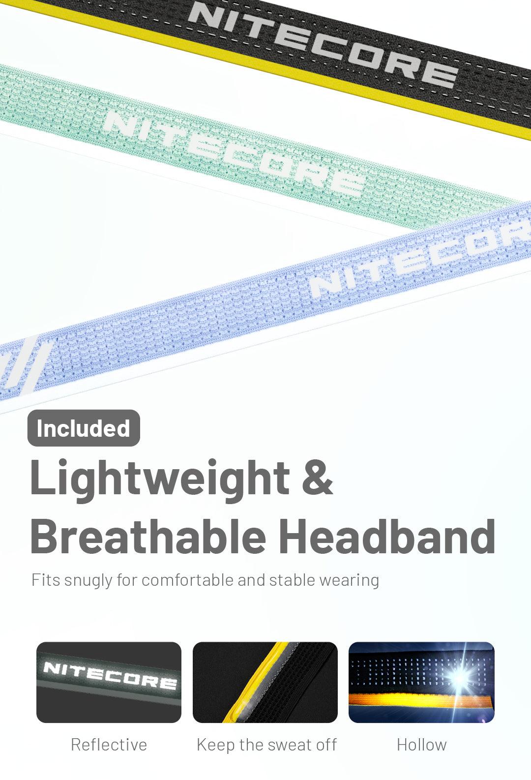 HA23 UHE (Black) - 600 lumens - Nitecore Singapore