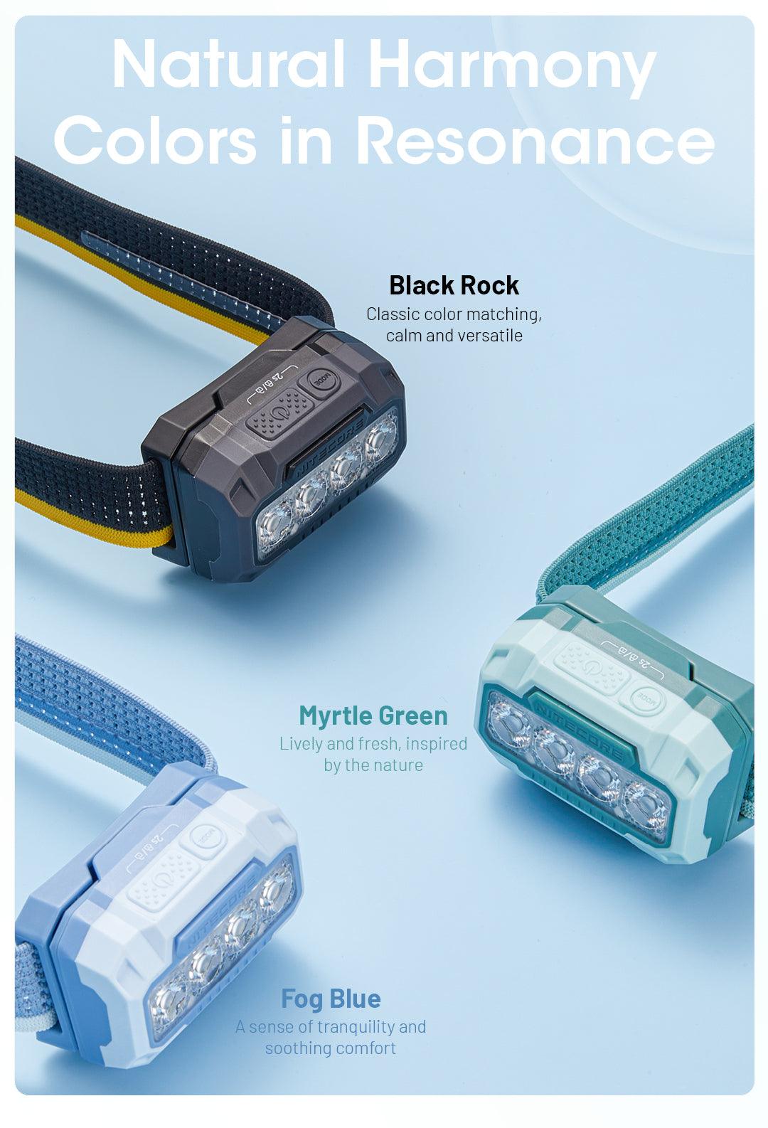 HA23 UHE (Black) - 600 lumens - Nitecore Singapore