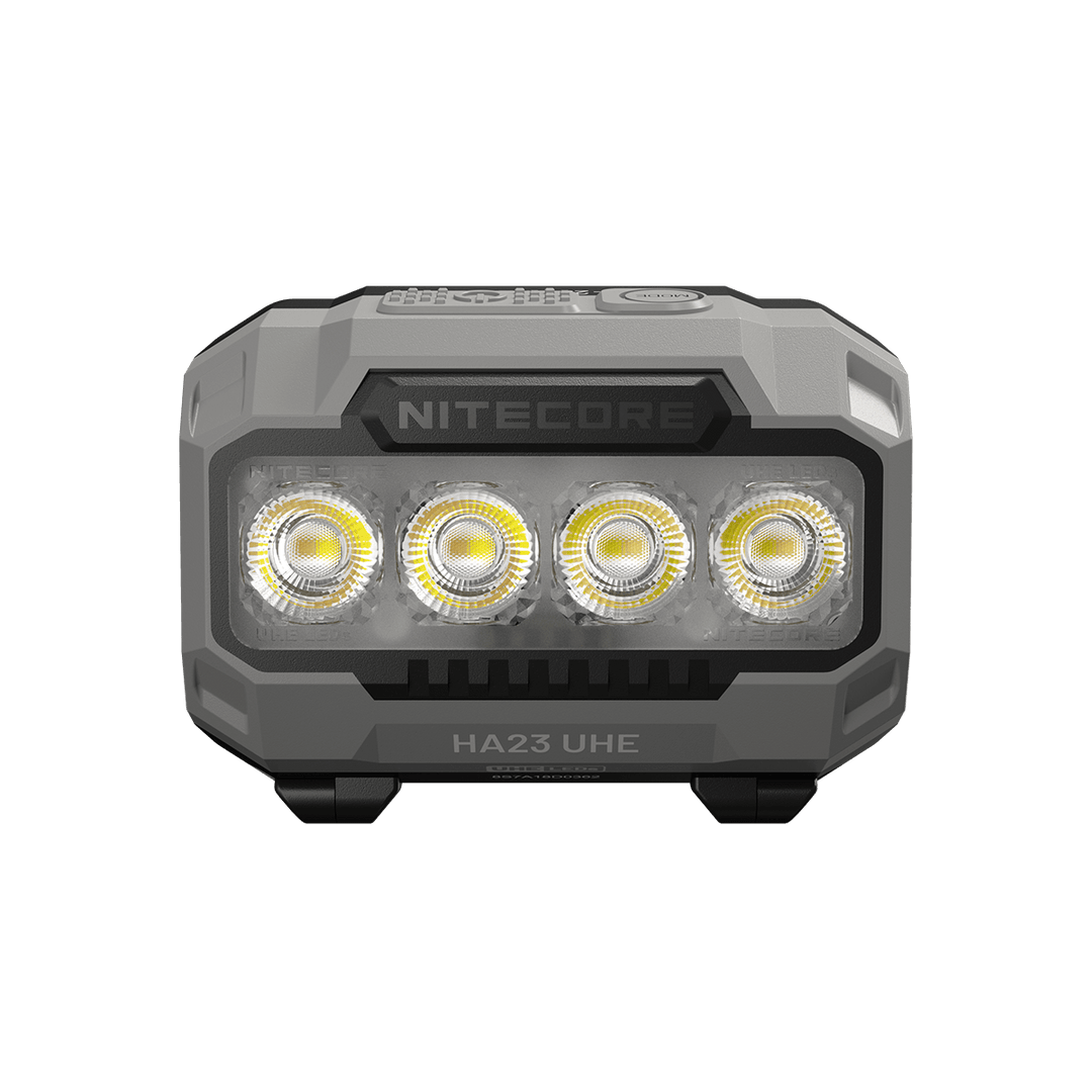 HA23 UHE (Black) - 600 lumens - Nitecore Singapore