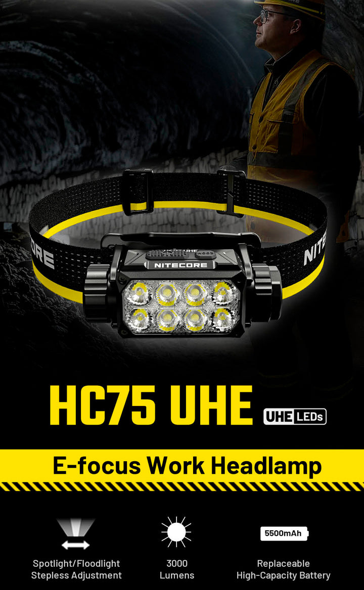 HC75 UHE  - 3000 lumens