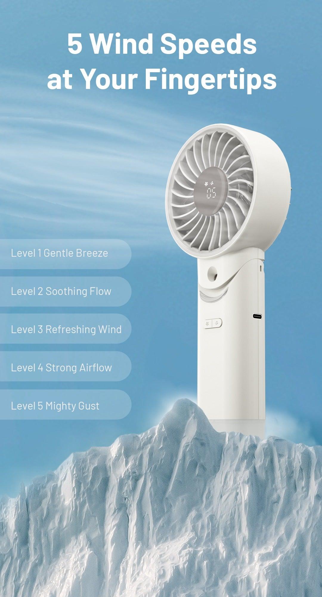 izzCool 30 - Foldable Air Conditioner Fan (3,500mAh)