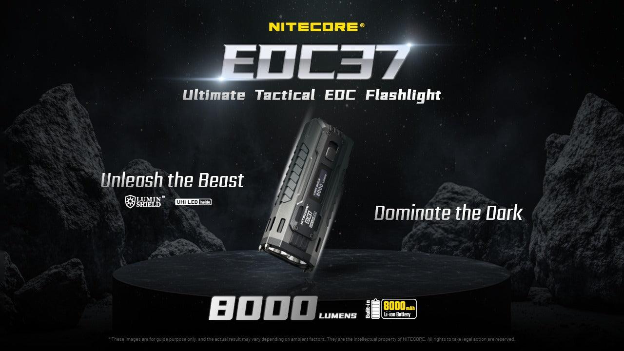 EDC37 - 8000 lumens – Nitecore Singapore